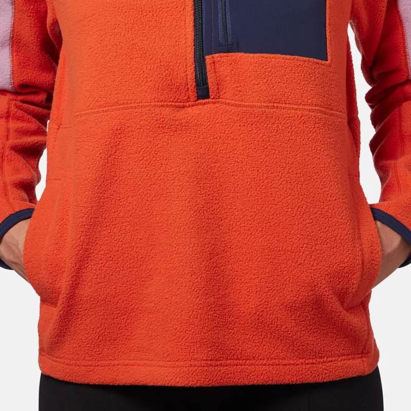 Cotopaxi Womens Dorado Half-Zip Fleece Jacket - Plum-Cayenne-8